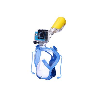 China Hot Selling Amazon UK Seaview 180 One Piece Snorkel Mask Free Rebreather Mask For Gopro Camera for sale