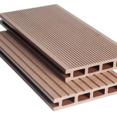 China Modern wpc wpc garden terrace decking wood plastic composite decking for sale