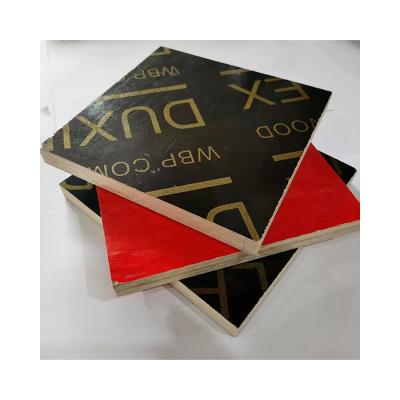 China Industrial Made In China 18mm Plywood Construction Film Black Laminated Wood Plywood Interior Decoration for sale