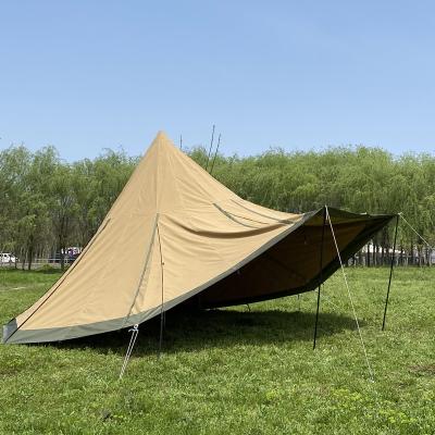 China Camouflage/Field Game Boting Shelter Canvas Flight Tent Outdoor Exquisite Camping Padded Luxury Pyramid Indian Tent for sale