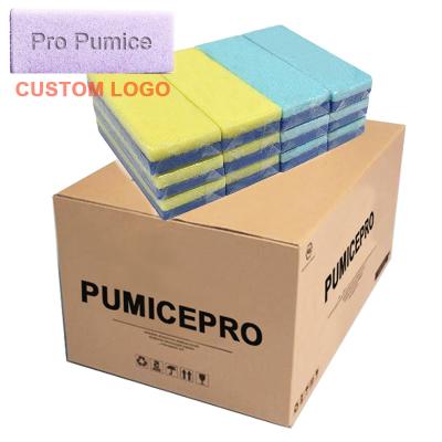 China Foot Care Disposable 2 3 4 5cm Disposable Pumice Stone Pumice Cleaning Pad Artificial Pad For Logo Bulk Manufacturer Custom for sale