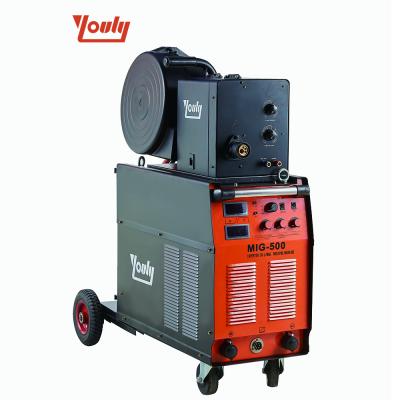 China Building Material Stores Professional Multi Function 500A Inverter IGBT MIG Welder With Wire Driver for sale