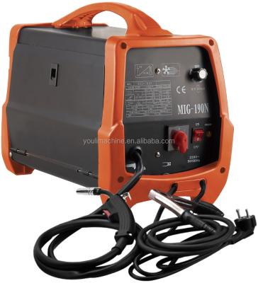 China WELDING MAG 175Amp GAS STEEL AC Welding Machine YOULI MIG Welder Gasless Transformer for sale