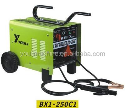 China Construction worksÂ   Current Manual Arc Transformer Welder BX1 250A Metal Welding Machine for sale