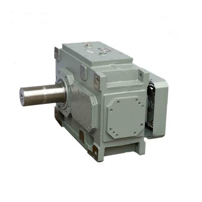 China Building Material Stores H Series Gear Units H1SH3 Helical Solid Shaft Output Industrial Gearbox For Sewage Treatment for sale