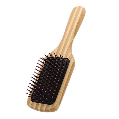 China Excellent Quality Nondisposable Bamboo Hair Brush Customize Hair Brush Duct Paddle Detangling Brushes For Hair Scalp Massage for sale