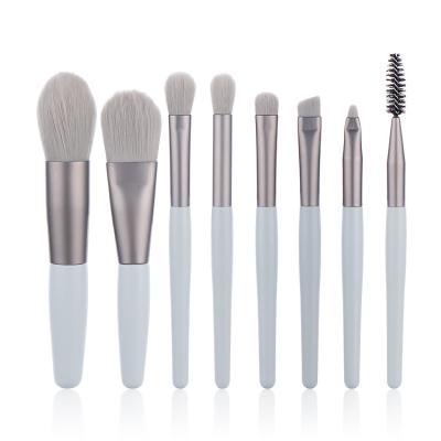 China Factory beauty care makeup brushes 2021 wholesale custom new product makeup brushes the 8 practical and comfortable makeup brush set for sale