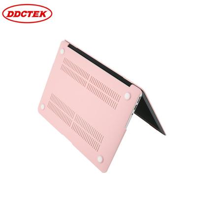 China Promotional Matte Heat Resistant Smooth Top Notebook PC Case Price Laptop Frosted Back Bottom Cover Case For Macbook for sale