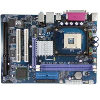 China Industrial support Intel P4, C4, 478 socket CPU, DDR motherboard AIS slot motherboard memory, with 2 PCI slot for sale