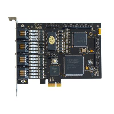 China Dual ports E1 Asterisk card E1/T1/J1 PCI-E card digium TE220 2 ports E1/T1, Elastix / Asterisk /similar Sangoma A104DE, A104E, A104D TE220 for sale