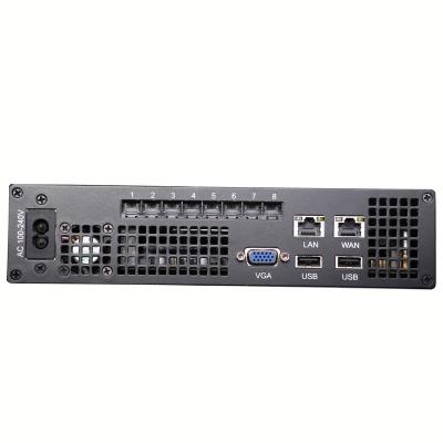 China IPX2000-8 miniucs IP PBX with 8 asterisk VoIP PBX OpenVox MC100 FreePBX/Issabel4/Elastix/PBXact-25 24cm * 19.5cm * 5.6cm (D*W*H) FXO 2Core Atom 2GB 32GB for sale