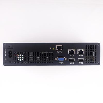 China IPX2000-1E1 mini IP PBX with 1 support E1/T1 voice mail, IVR, conference, call groups, batch to add user extensions, FreePBX/Issabel4 24cm * 19.5cm * 5.6cm (D* W*H) for sale