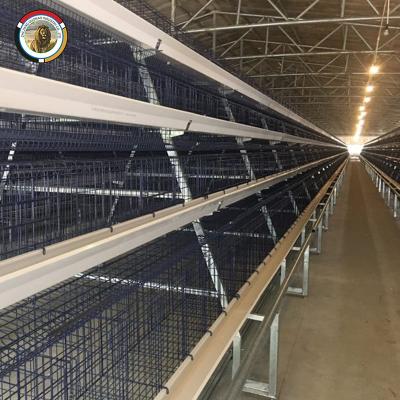 China Lower Farms Prices Tiers 3-5 Battery Poultry Chicken Layer Farm Equipment Automatic Chicken Cage for sale