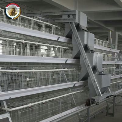 China Automatic Chicken Farm Factory Price Poultry Broiler Cage Raising System Chicken Cage Battery Feeding System for sale