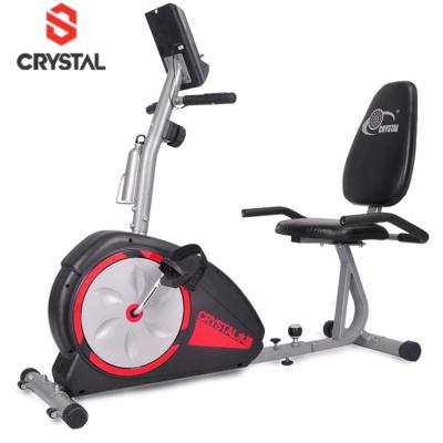 China Home Use Therapy Liegerad Recumbent Bike SJ-3560 CRYSTAL Magnetic Machine Exercise Bike for sale