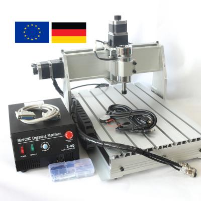 China Machinery Repairs Workshop EU 3 Spindle 3040Z-DQ 500W DC Mach3 CNC Router Wood Stock Engraving Cutting Milling Engraver Drilling Machine 220V for sale