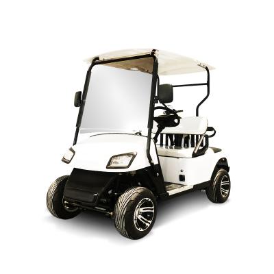 China New 4 Wheel 205/50-10 Electric Club Car/60v Seat Electric Club Car/2 Seat Golf Cart for sale