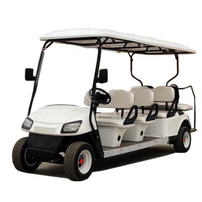 China street legal vintage 8 seater electric golf carts electric golf buggy low price 205/50-10 vacuum tires for sale