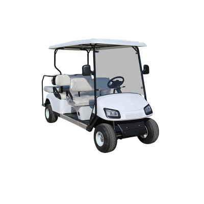 China New Factory Price High Quality Cheap 6 Wheel Electric Car Golf Cart 4 Seater Vacuum Guided Tires 205/50-10 for sale