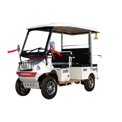 China cheap 4 wheel drive 6 Seater electric guided golf cart, travel rental used golf carts for sale 4.00-10 for sale