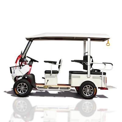 China China made 4 wheel electric golf cart battery operated mini sightseeing bus for sale 6 for sale