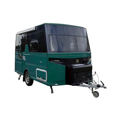 China Refrigerator New Products Luxury Mobile Camper Trailer Off Road Campervans Trailer Motorhome for sale