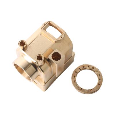 China Custom Factory High Precision CNC Machining Copper Parts Aluminum Copper Parts Processing Service Center for sale