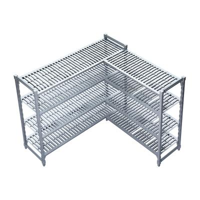 China Eco-friendly High Quality Anti-rust Long Shelf Shelving 4 Tiers Life Span Storage For Sale for sale