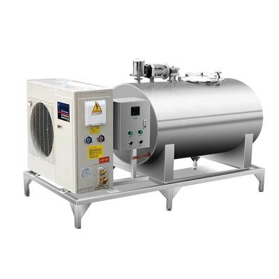 China Factory 304 Stainless Steel Refrigerator 200L-1000L Bulk Milk Cooler Tank Equipment Tank Machine for sale