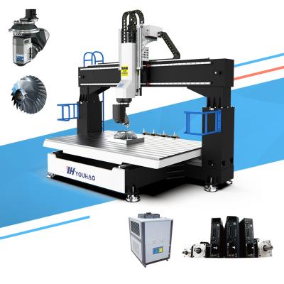 China Suitable For Wood And Acrylic Wood Sheet 5 Axis CNC Router For Automatic for sale