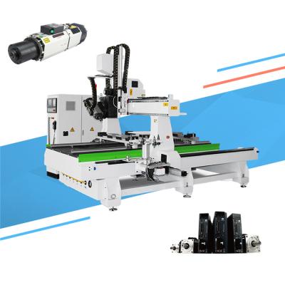 China wood mold making high efficiency atc router wood cnc 3d machine from china manufacturer new product 1325 with 180 degree turned spindle for sale