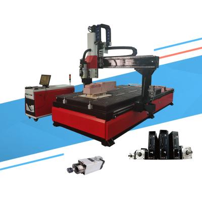 China Wood and Non-metal Mold Making Youhao ATC Wood CNC Router 4 Axis Machine with 180 Degree Swing Head for sale