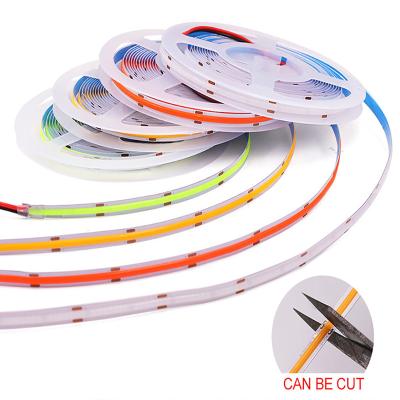 China 12V 24V 528led/m white / warm white advertising cob led strip light for sale