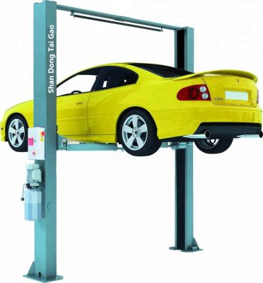 China Hot Selling Auto Gantry Lift 2 Tons 3.5T Tons Maintanence Car Lift 2 Post Electric Clear Floor Car Lift Auto Lift for sale