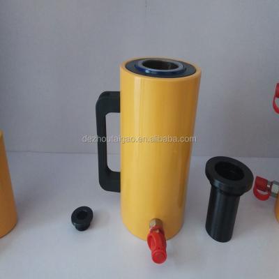 China Cheap Ram Construction Cavity Hydraulic Jacks Small Single Acting Cylinders for sale