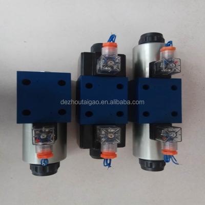 China General Dezhou Taigao Electro Hydraulic Directional Control Valve Solenoid Valve for sale