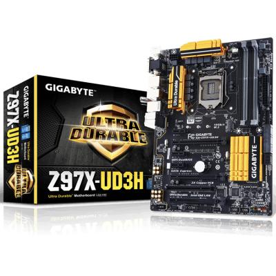 China GIGAOCTET GA-Z97X-UD3H LGA Socket Gaming Desktop 1150 Motherboard With Intel Z97 Chipset Express Support Core i3 i5 i7 4th 5th for sale