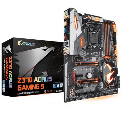 China GIGAOCTET Z370 AORUS Desktop Gaming 5 Gaming Motherboards With Intel LGA Socket Z370 Chipset Support Core I3 I5 I7 Core 1151 Processors for sale