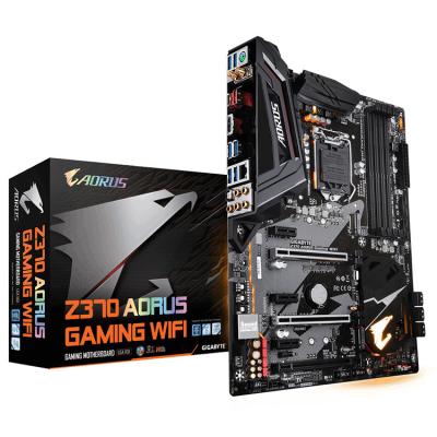 China GIGAOCTET Z370 AORUS Gaming WIFI Desktop Motherboard with Intel Z370 Chipset RGB Wireless Intel Fusion WIFI for sale