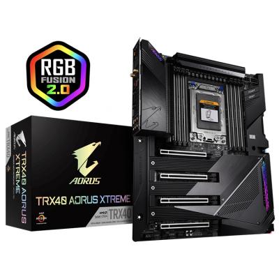 China AMD TRX40 AORUS XTREME Desktop GIGAOCTET with AMD TRX40 Chipset Support 3rd GEN AMD Ryzen Threadripper Processors Motherboard for sale