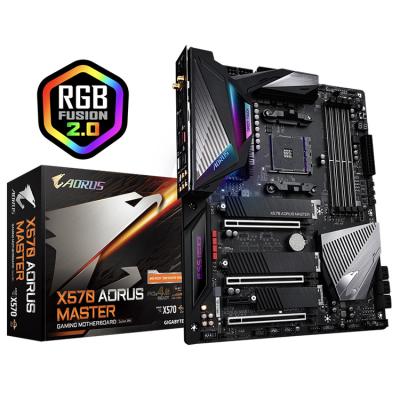 China Q-Flash GIGAOCTE X570 AORUS MASTER Support with AMD X570 Chipset Supports 3rd 2nd Gen Ryzen Radeon Vega Graphics Processors Gaming Motherboard for sale