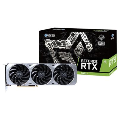 China Workstation GALAX NVIDIA RTX 3060 Ti 8GB METALTOP OC Used Gaming Graphics Card With 8GB GDDR6 Memory Support AMD Ryzen 5 5600X 9 5900X for sale