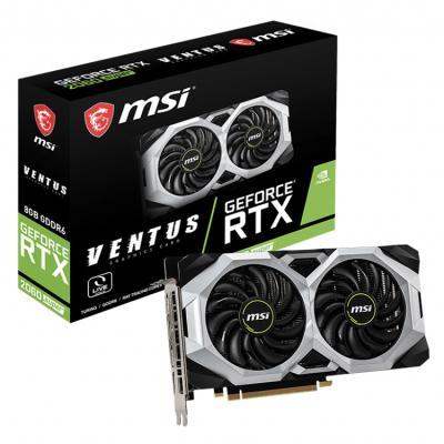 China MSI NVIDIA GeForce RTX 2060 Ventus Superb Workstation with 8GB GDDR6 Memory 2176 Cores Gaming Graphics Cards for sale