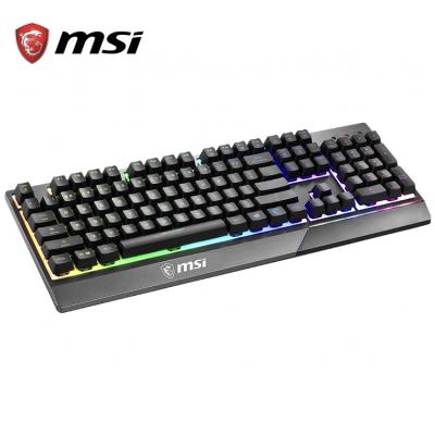 China MSI Gaming GK30 Backlit Stamina RGB Dedicated Hotkeys Anti-Ghosting Feel Mechanical Gaming Keyboard for sale