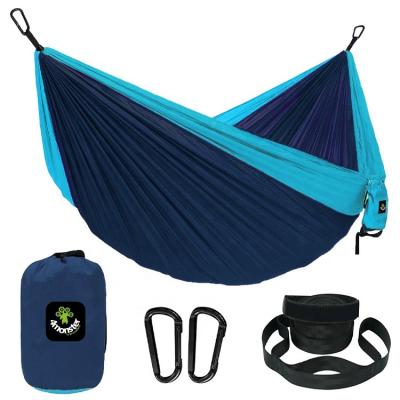 China Hammocks are foldable suppliers portable hammock camping single or double hammock camping accessories for outdoor, indoor/tree straps for sale