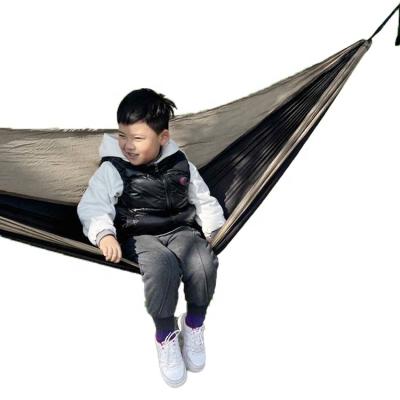 China Hammocks are hot sale foldable on amazon parachute outdoor portable nylon camping hammok with tree strap for sale