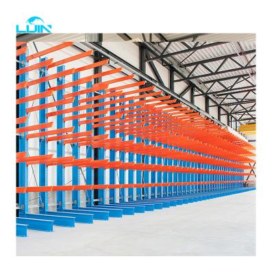 China Adjustable Alone Yourself Heavy Duty Warehouse Storage Racking Cantilever Shelf for sale