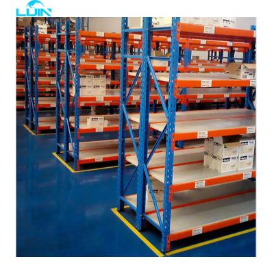 China Light Duty Corrosion Protection LIJIN Storage Shelf Rack And Warehouse Metal Shelving for sale