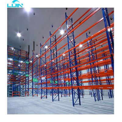 China Warehouse Medium Duty Industrial High Grade Shelf Metal Rack LIJIN Corrosion Protection Longspan Shelving for sale