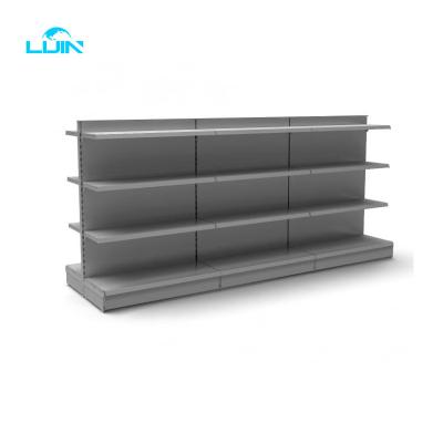 China Single Sided LIJIN SHELF Grocery Supermarket Double Side Display Stand For Sale for sale